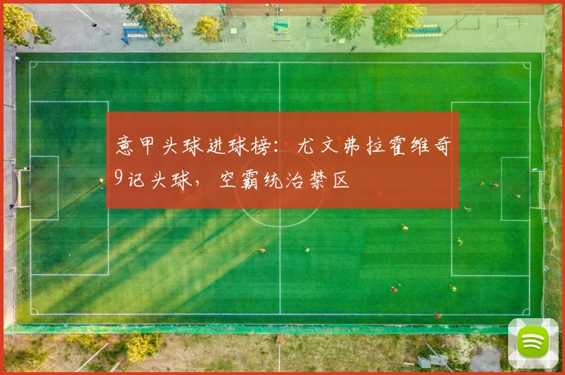 意甲头球进球榜:尤文弗拉霍维奇9记头球,空霸统治禁区